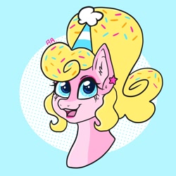 Size: 2048x2048 | Tagged: safe, artist:art_alanis, derpibooru import, earth pony, pony, bust, solo