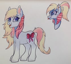 Size: 1024x919 | Tagged: safe, artist:art_alanis, derpibooru import, oc, oc only, pony, solo, traditional art