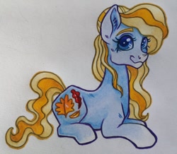 Size: 2048x1784 | Tagged: safe, artist:art_alanis, derpibooru import, autumn skye, pony, solo, traditional art