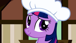 Size: 1280x720 | Tagged: safe, derpibooru import, screencap, twilight sparkle, unicorn twilight, pony, unicorn, season 2, the last roundup, female, hat, mare, solo