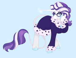 Size: 1160x890 | Tagged: safe, artist:jezebel_remedy, derpibooru import, oc, oc only, pony, unicorn, not rarity, simple background, solo