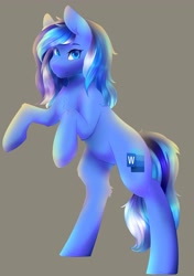 Size: 2883x4096 | Tagged: safe, artist:mantequiademani, derpibooru import, oc, oc only, earth pony, pony, simple background, solo