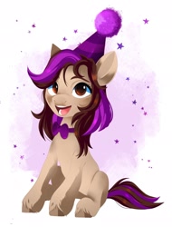 Size: 1556x2048 | Tagged: safe, artist:irusumau, derpibooru import, oc, oc only, earth pony, pony, bowtie, solo