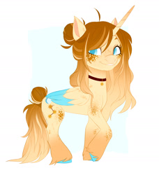 Size: 1797x1970 | Tagged: safe, artist:irusumau, derpibooru import, oc, oc only, alicorn, pony, solo