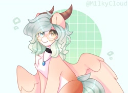 Size: 1500x1100 | Tagged: safe, artist:cofiiclouds, derpibooru import, oc, oc only, pegasus, pony, solo