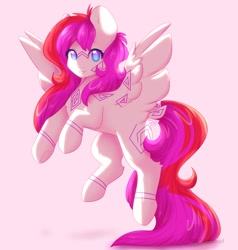 Size: 1800x1888 | Tagged: safe, artist:cofiiclouds, derpibooru import, oc, oc only, pegasus, pony, simple background, solo