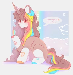 Size: 1065x1100 | Tagged: safe, artist:cofiiclouds, derpibooru import, oc, oc only, pony, unicorn, solo