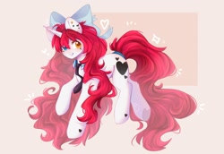 Size: 1600x1100 | Tagged: safe, artist:cofiiclouds, derpibooru import, oc, oc only, pony, unicorn, bow, hair bow, solo