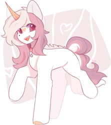 Size: 814x915 | Tagged: safe, artist:cofiiclouds, derpibooru import, oc, oc only, pony, unicorn, fusion, solo