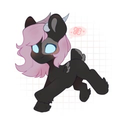 Size: 1000x1000 | Tagged: safe, artist:cofiiclouds, derpibooru import, oc, oc only, earth pony, pony, chibi, simple background, solo, white background