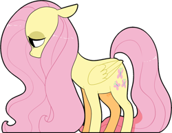 Size: 1024x791 | Tagged: safe, artist:chandelurres, derpibooru import, fluttershy, pegasus, pony, female, mare, simple background, solo, transparent background