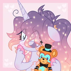 Size: 2048x2048 | Tagged: safe, artist:moonydropps, derpibooru import, oc, oc only, pony, unicorn, ears, hair, horn, mane, tail