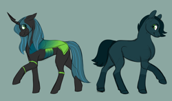 Size: 1280x751 | Tagged: safe, artist:animalstamp, derpibooru import, queen chrysalis, oc, changeling, earth pony, pony