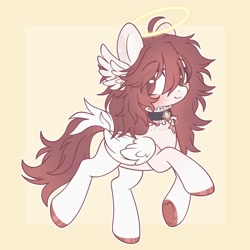 Size: 2000x2000 | Tagged: safe, artist:dreamyveon_, derpibooru import, oc, pegasus, pony, solo