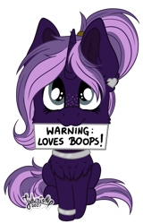 Size: 2196x3432 | Tagged: safe, artist:julunis14, derpibooru import, oc, oc only, oc:tenebris flux, pony, unicorn, commission, ear piercing, earring, female, freckles, horn, jewelry, looking at you, mare, no source available, piercing, ponytail, sign, signature, simple background, transparent background, unicorn oc, ych result