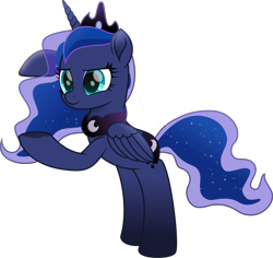 Size: 7581x7158 | Tagged: safe, artist:lincolnbrewsterfan, derpibooru exclusive, derpibooru import, part of a series, part of a set, princess luna, alicorn, pony, series:apri(luna) fools!, my little pony: the movie, .svg available, absurd resolution, april fools, april fools 2023, bipedal, bipedal leaning, blue eyes, blue mane, blue tail, clothes, crown, cyan eyes, derpibooru, ethereal mane, ethereal tail, eyeshadow, female, flowing mane, flowing tail, folded wings, highlights, hoof heart, horn, inkscape, inverted mouth, jewelry, leaning, long horn, long mane, long tail, looking at something, makeup, mare, meta, moon, movie accurate, peytral, regalia, simple background, smiling, solo, standing, svg, tail, teal eyes, transparent background, underhoof, vector, wings