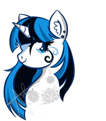 Size: 3500x4000 | Tagged: safe, artist:gummysharkcircus, derpibooru import, oc, oc only, oc:snow silk, pony, bust, ear fluff, ears, female, mare, simple background, solo, transparent background