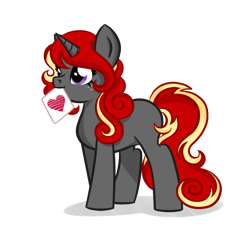 Size: 1024x960 | Tagged: safe, artist:gummysharkcircus, derpibooru import, oc, oc only, oc:miss maaya, female, heart, mare, simple background, solo, transparent background