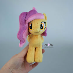 Size: 1600x1600 | Tagged: safe, artist:meplushyou, derpibooru import, oc, oc only, pegasus, pony, commission, female, folded wings, happy, irl, mare, photo, plushie, smiling, standing, wings