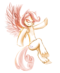 Size: 1923x2344 | Tagged: safe, artist:artifex670, derpibooru import, oc, oc only, oc:quick tap, pegasus, pony, female, glasses, mare, simple background, white background, wings