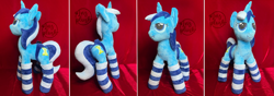 Size: 4269x1505 | Tagged: safe, artist:lnz14, derpibooru import, minuette, pony, unicorn, female, mare, plushie, solo