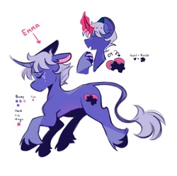 Size: 1280x1277 | Tagged: safe, artist:yun_nhee, derpibooru import, oc, oc only, pony, unicorn, reference sheet