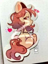 Size: 776x1024 | Tagged: safe, artist:yun_nhee, derpibooru import, oc, oc only, earth pony, pony, solo, traditional art