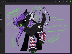 Size: 2732x2048 | Tagged: safe, artist:dejji_vuu, derpibooru import, oc, oc only, alien, alien pony, pony, solo