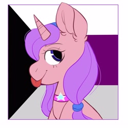 Size: 3000x3000 | Tagged: safe, artist:dejji_vuu, derpibooru import, oc, oc only, pony, unicorn, pride, pride flag, solo