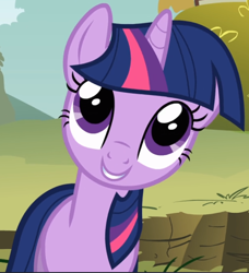 Size: 786x863 | Tagged: safe, derpibooru import, screencap, twilight sparkle, unicorn twilight, pony, unicorn, feeling pinkie keen, season 1, cropped, cute, female, mare, smiling, solo, twiabetes