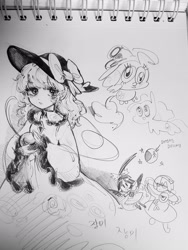 Size: 1938x2581 | Tagged: safe, artist:yang0, derpibooru import, pinkie pie, earth pony, pony, female, mare, sketch, traditional art