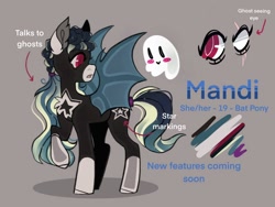 Size: 1032x774 | Tagged: safe, artist:dejji_vuu, derpibooru import, oc, oc only, bat pony, pony, reference sheet, solo