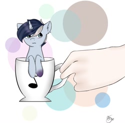 Size: 966x948 | Tagged: safe, derpibooru import, oc, oc only, oc:bronyast, pony, unicorn, mug, solo