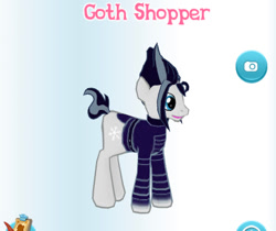 Size: 425x357 | Tagged: safe, derpibooru import, screencap, snow hope, pony, gameloft