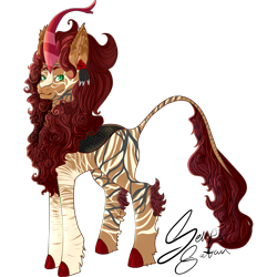 Size: 2183x2183 | Tagged: safe, artist:senpai-satan, derpibooru import, oc, oc only, kirin, kirin oc, male, recolor, signature, simple background, stallion, transparent background