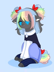 Size: 1536x2048 | Tagged: safe, artist:iamsmileo, derpibooru import, oc, oc only, earth pony, pony, solo