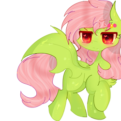 Size: 894x894 | Tagged: safe, artist:magicangelstarartist, derpibooru import, oc, oc only, bat pony, pony, angry, baka, female, mare, simple background, solo, stare, transparent background