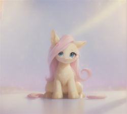 Size: 568x512 | Tagged: safe, derpibooru import, machine learning assisted, machine learning generated, fluttershy, pegasus, pony, cute, female, mare, solo