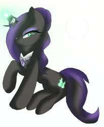 Size: 1024x1245 | Tagged: safe, artist:darkmythiccat, derpibooru import, oc, oc:slash, pony, unicorn, jewelry, necklace, ponified, ring, species swap