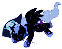 Size: 2763x2203 | Tagged: safe, alternate version, artist:backgroundpony#f352, derpibooru import, nightmare moon, alicorn, pony, armor, clothes, cute, eyes closed, female, flag, horn, mare, new lunar republic, shoes, signature, simple background, solo, transparent background, wings