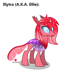 Size: 1205x1305 | Tagged: safe, artist:lynnthenerdkitty, derpibooru import, oc, oc:elytra, changedling, changeling, base used