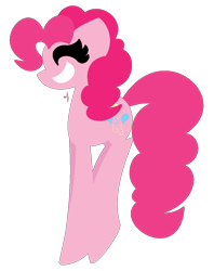 Size: 836x1054 | Tagged: safe, artist:scridley-arts, derpibooru import, pinkie pie, earth pony, pony, female, simple background, solo, transparent background