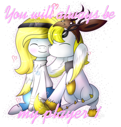 Size: 674x709 | Tagged: safe, alternate version, artist:angellightyt, derpibooru import, oc, oc only, oc:angel light, pegasus, pony, duo, female, hug, male, mare, pegasus oc, simple background, stallion, transparent background, unshorn fetlocks, winghug, wings