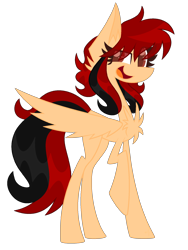 Size: 1500x2000 | Tagged: safe, artist:scridley-arts, derpibooru import, oc, oc only, oc:jack pie, pegasus, pony, chest fluff, female, pegasus oc, simple background, solo, transparent background