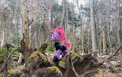 Size: 2048x1286 | Tagged: safe, derpibooru import, photographer:pakapaka1993, tempest shadow, pony, irl, japan, photo, plushie, solo