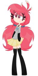 Size: 1000x2000 | Tagged: safe, artist:scridley-arts, derpibooru import, oc, oc only, oc:scridley, equestria girls, clothes, equestria girls oc, female, simple background, skirt, solo, transparent background