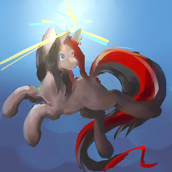 Size: 1024x1024 | Tagged: safe, artist:wolvierland, derpibooru import, oc, unicorn, horn, simple background, unicorn oc