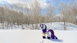 Size: 2048x1152 | Tagged: safe, derpibooru import, photographer:pakapaka1993, rarity, pony, irl, japan, photo, plushie, solo