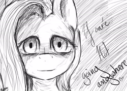 Size: 2100x1500 | Tagged: safe, artist:minckies, derpibooru import, pegasus, pony, bust, creepy, female, lineart, mare, monochrome, solo