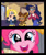 Size: 720x860 | Tagged: safe, artist:carlosuriel13, derpibooru import, pinkie pie, bee, earth pony, adorkable, bumblebee, bumblebee (dc comics), crossover, cute, dc comics, dc superhero girls, diana prince, diapinkes, dork, kara danvers, karen beecher, supergirl, wonder woman